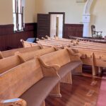 Sanctuary pews